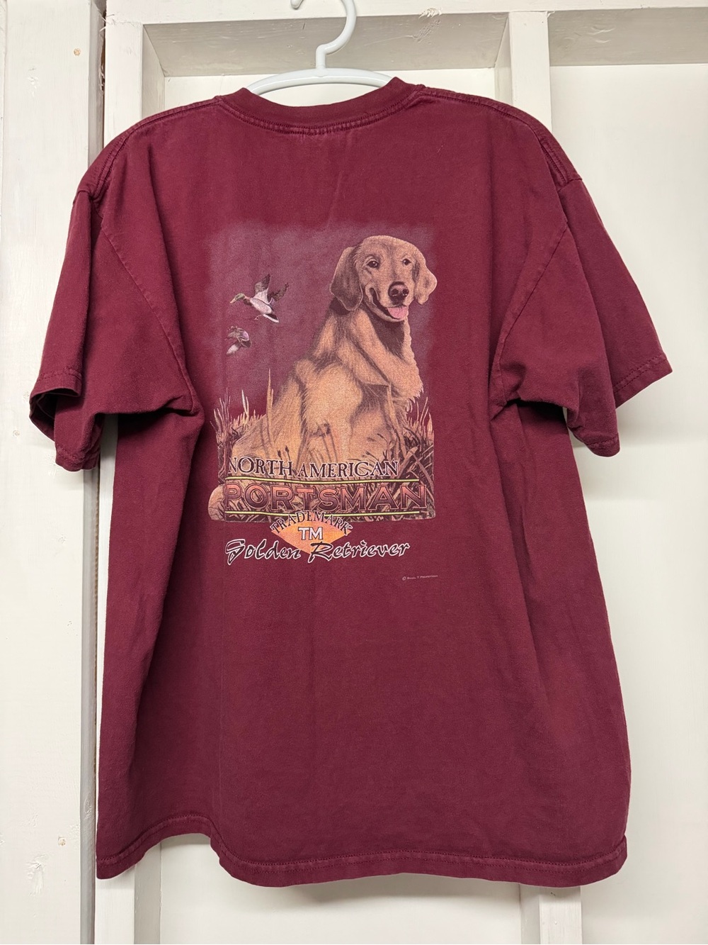 Golden Retriever North American Sportsman Graphic T-Shirt Gildan XL